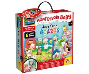 Lisciani LSC107834 Montessori Baby - Soft Touch Boards