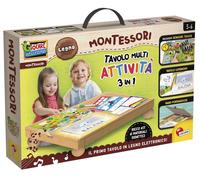 Montessori legno tavolo multi attivita'