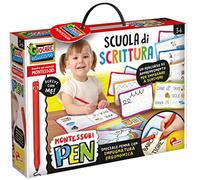 Lisciani- Montessori Pen Super Scuola Scrittura, Gioco per Imparare a Scrivere c