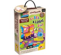 LISCIANI 96879 MONTESSORI LEGNO CUBES AND LOGIC