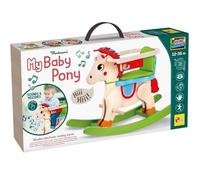 Lisciani Montessori Wood My Baby Pony con Suoni e Melodie