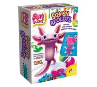 Lisciani - SLUMI Science Squish Axolotl - Kit scientifico fai da te a partire dai 7 anni - Squishy fai da te con colori e forme - Esperimento chimico per bambini - Giocattolo antistress - Set creativo