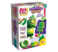 Lisciani - SLUMI Science Squish Camaleonte - Esperimento chimico fai da te a partire dai 7 anni - Giocattolo termico fai da te - Cambio di colore a temperatura - Kit fai da te per bambini con forma di