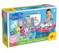 Liscianigiochi-100683.602_s Peppa Pig Super Desk Edugames, Multicolore, 89208 -