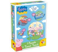 Liscianigiochi 41817 - Peppa Pig Puzzle Tondo Tondo