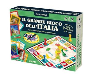 Liscianigiochi 51156 Il Grande Gioco Dell'Italia, Multicolore, 6 x 38.8 x 28.5 cm, 700 grammi