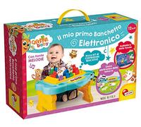 Liscianigiochi - 76628 Gioco per Bambini Carotina Baby Banchetto Elettronico da montare, Consolle Educativa, Kit costruzioni, Animali sagomati, Libro, Manuale di istruzioni