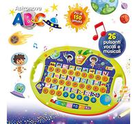Liscianigiochi - 77410 Gioco per Bambini Carotina Astronave ABC
