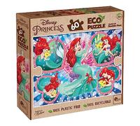 Liscianigiochi 91874 Disney Eco Puzzle Df Little Mermaid 60