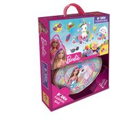 Liscianigiochi 91928 Barbie Fashion Bag, 300g Dough, 4 Cutters, Multi-Coloured