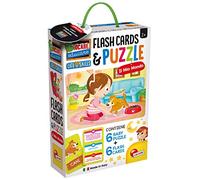 Liscianigiochi Baby Puzzle e Flash Cards Gioco Il Mio Mondo, 72682