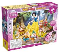 Liscianigiochi- Biancaneve Princess Disney Puzzle Supermaxi 150, Snow White, Multicolore, 46751
