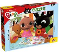 Liscianigiochi- Bing Divertiamoci Insieme Gicoco per Bambini-Puzzle, 24 Pezzi, Multicolore, 77984