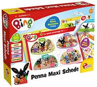Liscianigiochi, Bing Penna Maxi Schede Gioco Per Bambini, 76871, 34.5 x 25.5 x 4.8 cm; 514.58 grammi