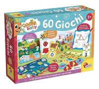 Liscianigiochi- CAROTINA Baby 60 Giochi, 102877