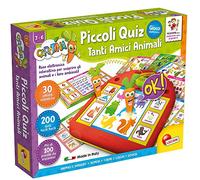 Liscianigiochi- Carotina Piccoli Quiz Tanti Amici Animali Gioco, Multicolore, 80021