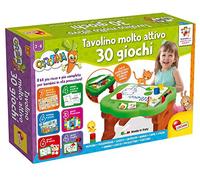 Liscianigiochi- Carotina Tavolino con Giochi educativi, 3-6 anni, Multicolore, 77458