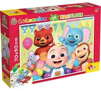 Lisciani Giochi Cocomelon DF Maxifloor 24-Veggies Help Us Grow, Multicolore, 91003