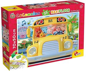 Liscianigiochi Cocomelon DF Maxifloor 35-Little Explorers, Multicolore, 91041