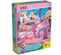 Liscianigiochi- Cry Babies Fun Gioco con Piastrelle Spesse per sviluppare Il Pensiero Logico, la Memoria e l'attenzione, Multicolore, 28