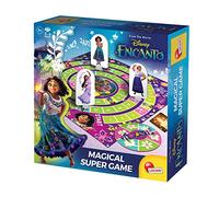 Liscianigiochi Disney Encanto Super Game, Plancia di Gioco, Personaggi Sagomati, Spinner con Freccia, Multicolore, 98262