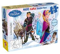 DISNEY PUZZLE DF MAXI FLOOR 35 FROZEN PLAYING ON THE ICE