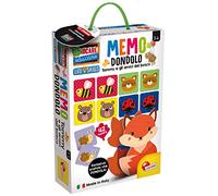Liscianigiochi- Giocare Educare, Life Skills Memo Dondolo Tommy e Gli Amici del Bosco, 72576