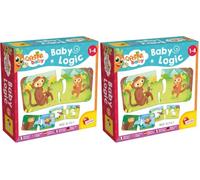Liscianigiochi Gioco Educativo, Multicolore, 1-4 Anni (Confezione da 2)