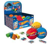 Liscianigiochi Hot Wheels Dough-Plastilina con Tatuaggio, 100 g, Colore Pasta da Modellare, s, 86467