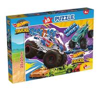 Lisciani Giochi-Hot Wheels Puzzle m-Plus 48, 104765, Multicolore, Taglia única