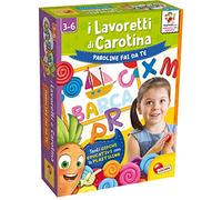 Liscianigiochi-I Lavoretti di Carotina Paroline Fai da Te Gioco Educativo Prescolari, Multicolore, 85545