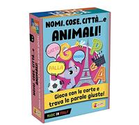 Lisciani Giochi Ludoteca Le Carte dei Bambini Nomi, Cose, Citta e Animali, Multicolore, 100552