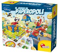 Liscianigiochi- Mickey & Friends Paperone Il Gioco di Paperopoli, Multicolore, 68111