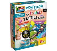 Liscianigiochi Montessori Tombola Tattile degli Animali, 72460, 3-6 anni
