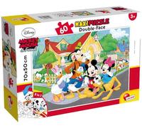 Liscianigiochi - Mouse & Friends Disney Puzzle Supermaxi 60, Mickey, Multicolore, 66728