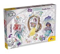 Liscianigiochi Puzzle DF Plus 250 Disney 100-Principesse, Multicolore, 101016 -