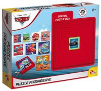 Lisciani Giochi Puzzle Progressive 9 Cars, Multicolore, 97784