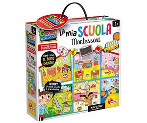 Liscianigiochi Scuola Montessori Gioco Educativo Prescolari, Multicolore, 85637