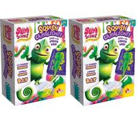 Liscianigiochi - Slumi Science Pocket squish camaleonte, 110971 (Confezione da 2)