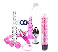 Liscio Silicone Massage Ball Tool Role-Playing Accessories 6-Piece Set.