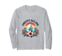 Liscio Vela Vacanze estive Barca a Vela Amante Maglia a Manica