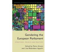 Lise Rolandsen Agustín Gendering the European Parliament (Copertina rigida)