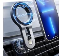 LISEN 2025 Porta Cellulare Auto per MagSafe, [12 x N52 Magneti] Supporto Magnetico Telefono per Presa d'Aria per iPhone 17 17pro 17pro max Samsung Galaxy S25, Xiaomi, Smartphone