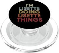 Lisette Name Lisette Personalized Name First Given PopSockets PopGrip per MagSafe