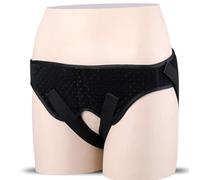 LISHAOHU Cintura for Ernia Inguinale da Donna, Cinture for Ernia Addominale, Nera, for Donna, for Ernia Inguinale, Inguinale, Cintura Regolabile, Cintura di Fissaggio Ausiliaria Anti-Stretching(L)