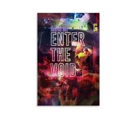 LISHDUNS Poster con scritta "Enter The Void", decorazione da parete per camera da letto, soggiorno, stile Art Deco, 30 x 45 cm, senza cornice