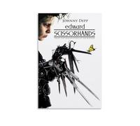 LISHDUNS Poster del film Edward mani di forbice per camera da letto e soggiorno, decorazione da parete, poster estetico Art Deco, 40 x 60 cm, senza cornice