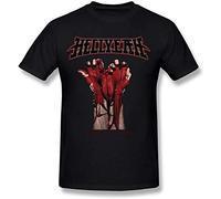 lishen Byone Hellyeah Album Blood for Blood Cotton O Neck T Shirt for Mens Black L