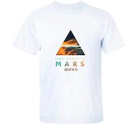 lishen Men's 30 Seconds To Mars T Shirt Cwhite White M