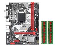 Lisher B75-H - Scheda madre desktop con 2X8G DDR3 1600 MHz RAM LGA 1155 per processore I3 I5 I7 USB 3.0 3.0 Supporta fino a 16 GB